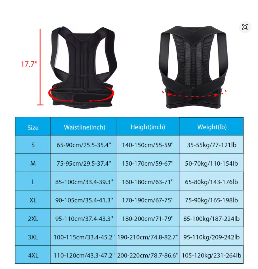 Sport Essence™ Full Back Posture Corrector