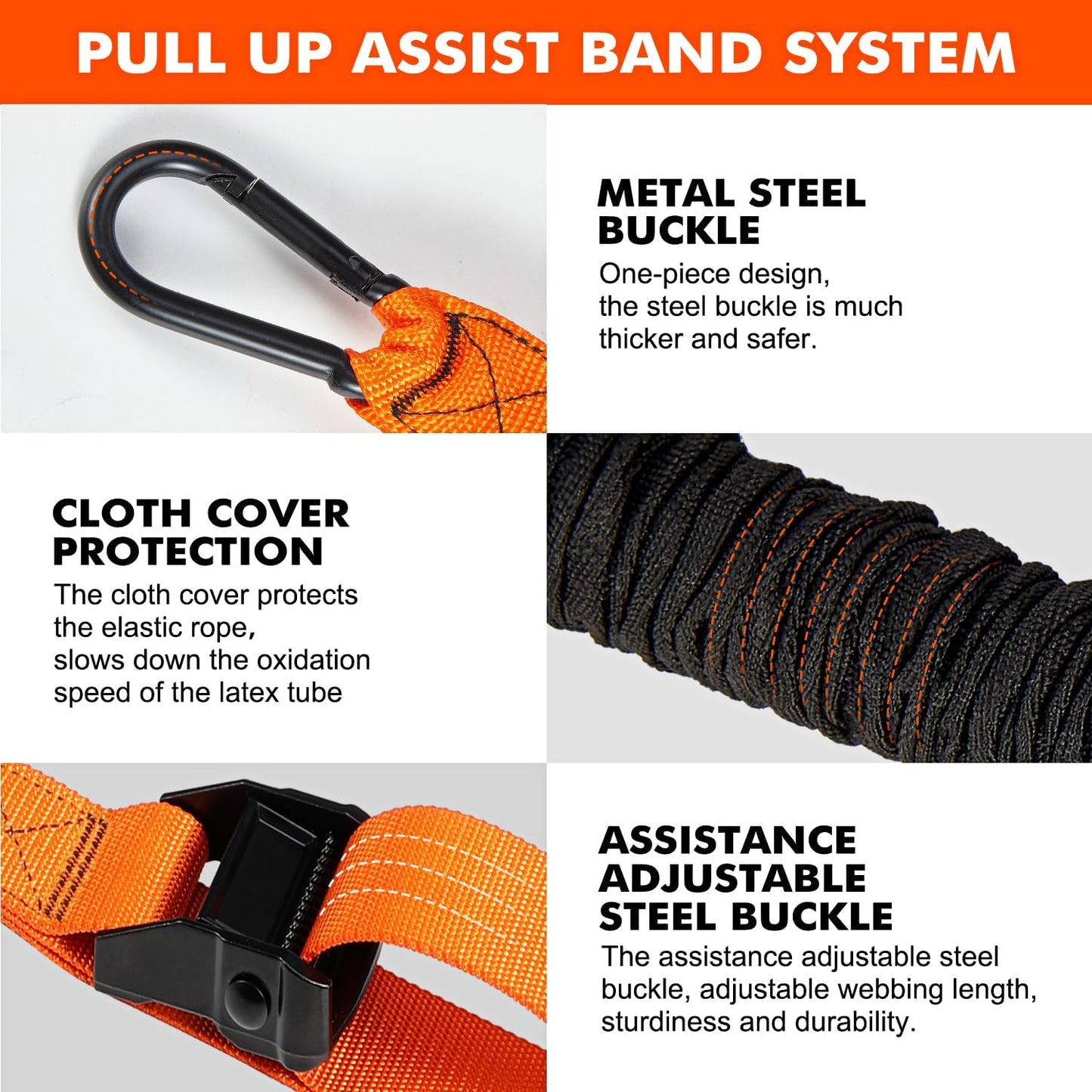 Sport Essence™ Pull Up Assist Band Set